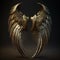 A pair of golden angle`s wings