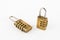 Pair of Golden Code Master Keys