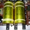 A pair of huge capacitors