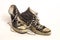 Pair of Men`s or Teenager`s Grungy Dirty High Top Athletic Tennis Shoes