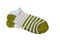 Pair Olive And RoseStriped Ladies Socks