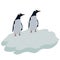 A Pair of Penguins on Ice