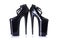 Pair of ultra high heel fetish shoes