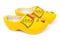 Pair of wooden shoes - klompen or clogs