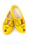 Pair of wooden shoes - klompen or clogs