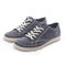 Pair of youth shoes blue