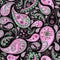 Paisley abstract vintage background