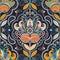 Paisley colorful seamless pattern