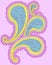 Paisley Design Element