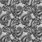 Paisley seamless lace pattern