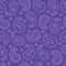 Paisley seamless pattern. India and eastern cultural textile background with paisley vector pictures