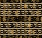 Paisley simply shape gold chevron symmetry seamless pattern