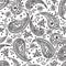 Paisley vector pattern