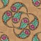 Paisley vintage seamless pattern