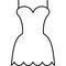 Pajama, Clothing line icon. Dress, vector illustrations