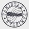 Pakistan Stamp Postal. Map Silhouette Seal. Passport Round Design. Vector Icon. Design Retro Travel.
