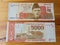 Pakistani currency 5000 five thousand rupees note front and back side