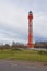 Pakri lighthouse on the coast of the Baltic Sea, Paldiski, estonia