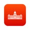 Palace of Congress , Argentina icon digital red