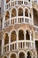 Palace Contarini del Bovolo, gothic spiral staircase in Venice