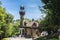 Palace of El Capricho by the architect Gaudi, Spain