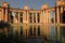 Palace Fine Arts Columns Reflection