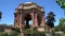 The Palace of Fine Arts is a monumental structure in San Francisco, USA