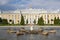 The palace and fountain, Peterhof