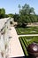 Palace gardens of El Escorial. Spain.