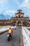 The palace gate, Imperial Palace moat