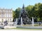 Palace of Herrenchiemsee - Fontains with romantic sculpture - Bavarian Versailles â€“ Germany