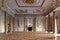 Palace interior. 3D rendering