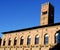 Palace of King Enzo illuminated by the morning sun in the city center in Bologna in Emilia Romagna (Italy)