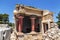 The Palace of Knossos in Crete, it was built in 1700-1450 before our era. North lustral basin. Heraklion
