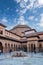 Palace of the Lions. Nasrid Palace at the Alhambra complex in Granada. Andalusia, Spain