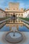 Palace of the Lions. Nasrid Palace at the Alhambra complex in Granada. Andalusia, Spain