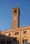 Palace and medieval tower in Treviso in the Veneto (Italy)