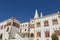 Palace of Sintra Palacio Nacional de Sintra in Sintra Portugal during a beautiful summer day