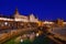 Palace at Spanish Square in Sevilla Spain