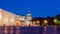 Palace Square in St. Petersburg (view of St. Isaac\'s Cathedral)