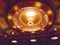 Palace theater hall interior roof