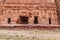 Palace tomb in the ancient city Petra, Jord