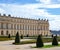 Palace Versailles, France. Main entrance of Versailles. March 2020