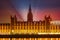 Palace of Westminster of night view (London)