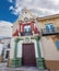 Palacio de PeÃ±aflor, of the village of Ã‰cija in Sevilla, in Poble Espanyol, Spanish Village in Barcelona, Catalonia, Spain