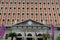 Palacio del gobernador building facade at Intramuros in Manila, Philippines