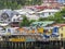 Palafitos houses in Castro, island of Chiloe in Chile