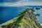 Palagruza Lighthouse and approaching storm