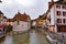 The Palais de l\\\'Isle is an old fortified house from the 12th century in Annecy, France
