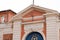 Palais national french text translation means palace prefecture in toulouse city france town center facade building wall